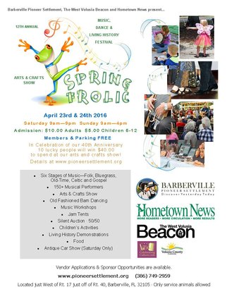 Spring Frolic Flyer